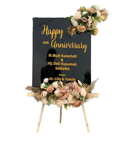 Papan Bunga Akrilik Cinengah