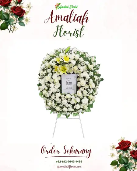 Krans Bunga Duka Cinengah